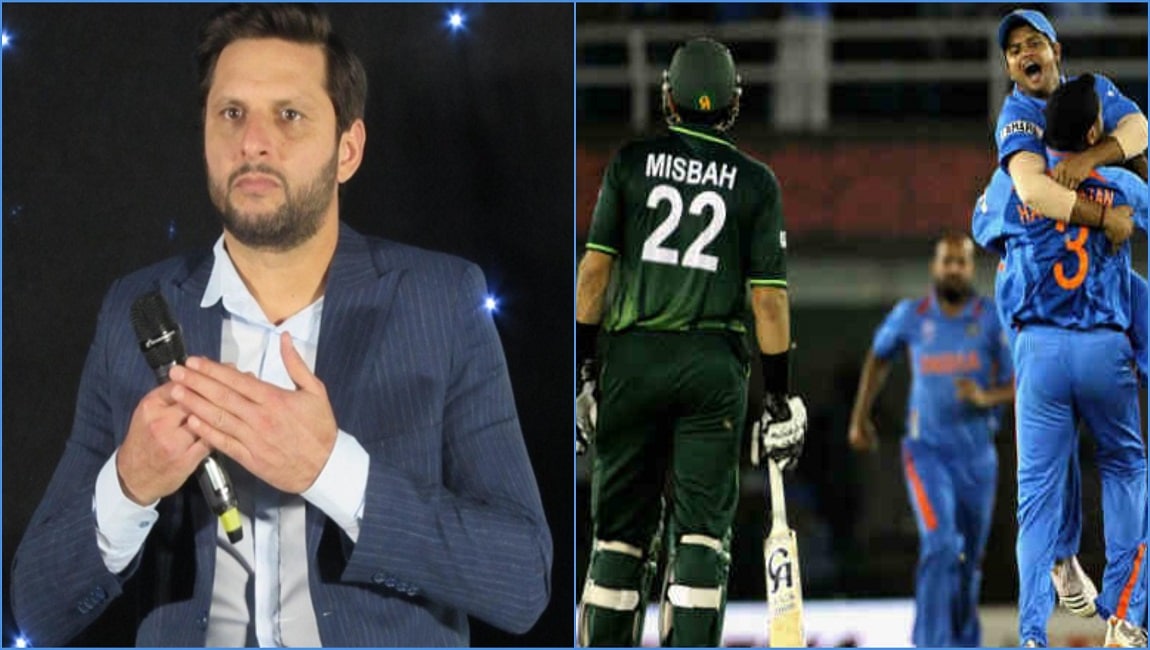 શાહિદ આફ્રિદીનો આરોપ, ભારત સામે વર્લ્ડ કપમાં આ ખિલાડીને લીધે હાર્યા હતા