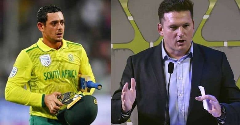 ગ્રીમ સ્મિથ: આ કારણે પાકિસ્તાન સામે ક્વિન્ટન ડી કોકને ટી-20નો કેપ્ટન ન બનાવ્યો