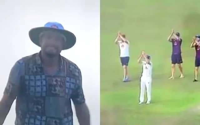 જુવો વિડિયો: એક માત્ર ક્રિકેટ ફેનને આવી રીતે ઇંગ્લૈંડની ટીમે અભિપ્રાય આપ્યો