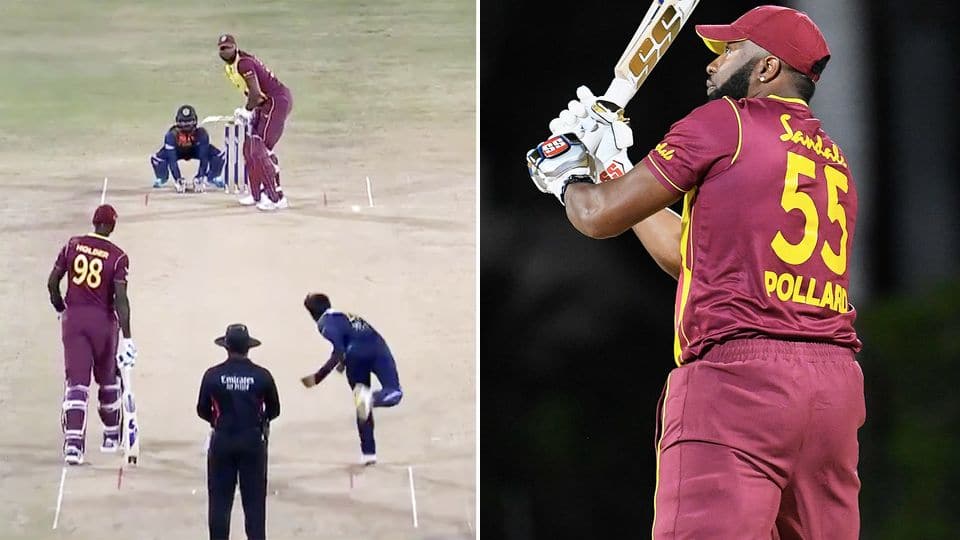 જુવો: આવી રીતે અકિલા ધનંજયને કિરોન પોલાર્ડે છ બોલમાં છ સિક્સર ફટકારી