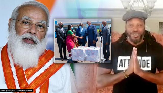 કોવિડ-19 રસી: ક્રિસ ગેલ અને રસેલે વડા પ્રધાન નરેન્દ્ર મોદીનો આભાર વ્યક્ત કર્યો