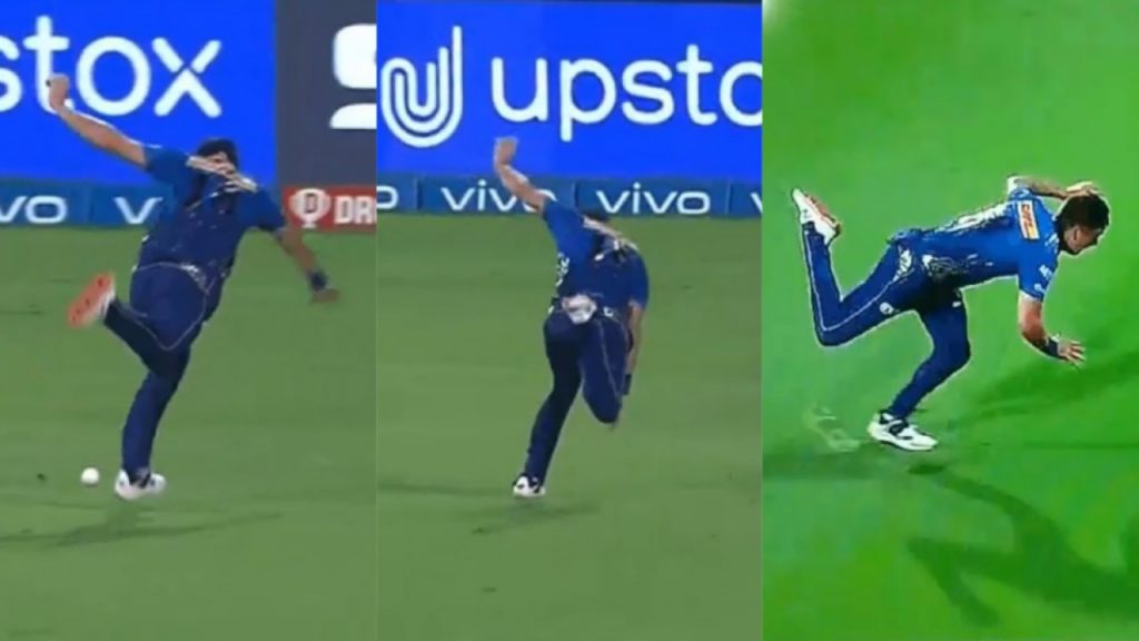 જુવો વિડિઓ: ‘ફિલ્ડિંગ અથવા સ્વિમિંગ’, ટ્રેન્ટ બોલ્ટની અનોખી ફિલ્ડિંગ