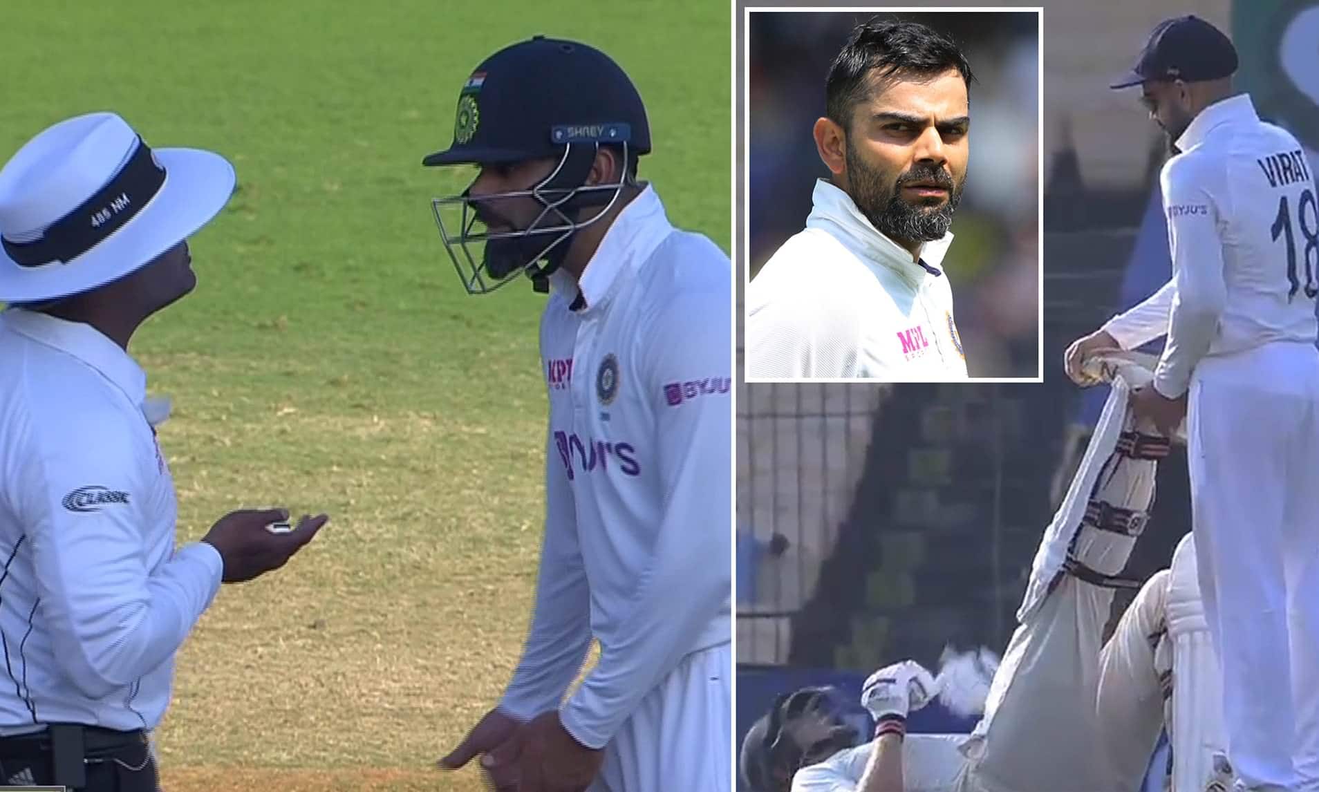 વિડિયો: જો રૂટને નોટ આઉટ આપત, વિરાટ પાછો અમ્પાયર સામે ગુસ્સે થયો