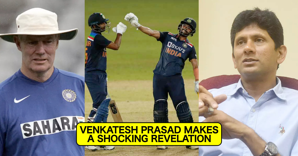 ગ્રેગ ચેપલે દિપક ચહરને તેના કદના કારણે રિજેક્ટ કર્યો હતો: વેંકટેશ પ્રસાદનો ખુલાસો