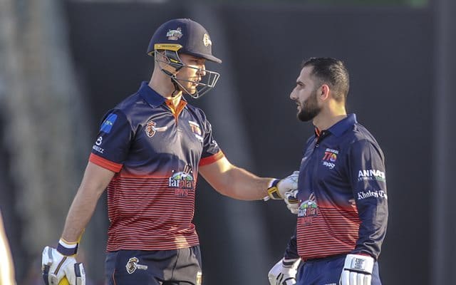 ટી10 લીગ: યુએઈના ક્રિકેટરે તોફાની ઇનિંગ્સ રમી, માત્ર 14 બોલમાં ફિફ્ટી ફટકારી