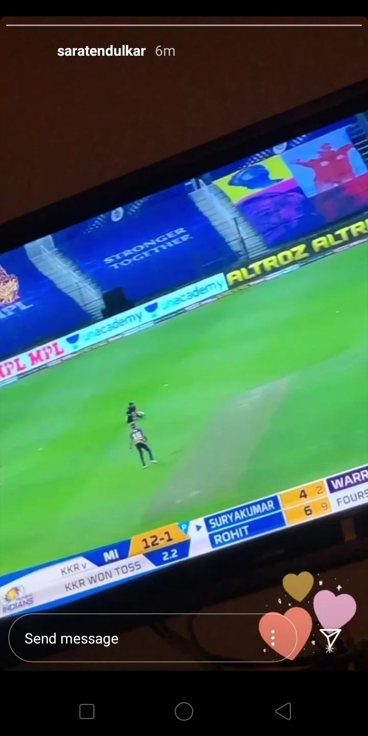 ઇન્સ્ટા સ્ટોરી જોઈને લાગે છે સારા તેંડુલકર અને શુભમન ગિલ વચ્ચે ચાલી રહ્યું છે ઇલું-ઇલું