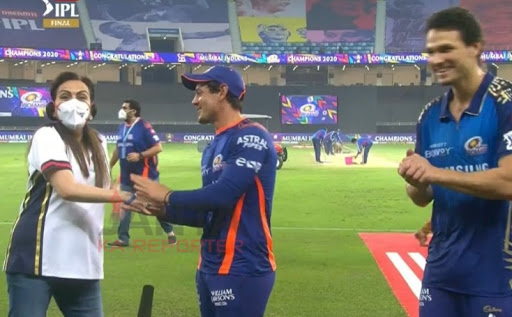 મુંબઈ ઈન્ડિયન્સની જીતની ઉત્સાહમાં નીતા અંબાણીએ કરી આ મોટી ભૂલ