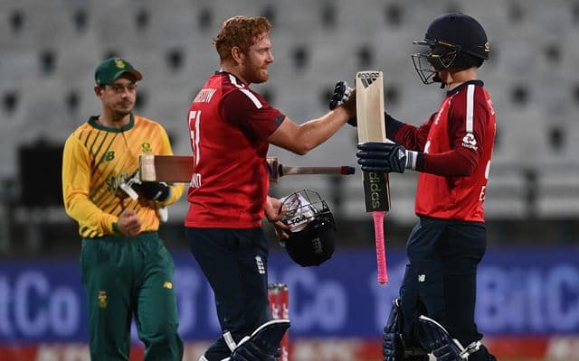 કેપટાઉન ટી-20: બેઅરસ્ટોએ ઇંગ્લેન્ડ ને જીત અપાવી