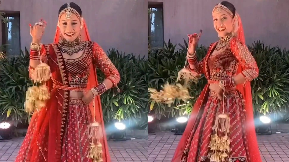 યુઝવેન્દ્ર ચહલની પત્ની ધનાશ્રી વર્માએ શાહરૂખ ખાનની ફિલ્મના ગીત પર ડાંસ કર્યો