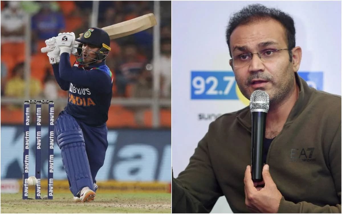 સહેવાગે કિશનની બેટિંગ જોઈને કહ્યું- આ બેટ્સમેન આંતરરાષ્ટ્રીય ક્રિકેટ નથી રમી રહ્યો