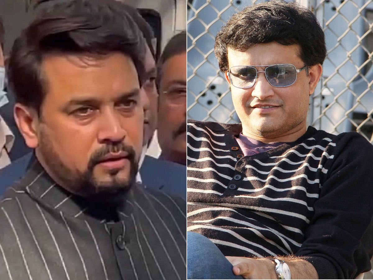 અનુરાગ ઠાકુર સૌરવ ગાંગુલીને મળવા માટે હોસ્પિટલમાં પહોંચ્યા, હાલત સ્થિર