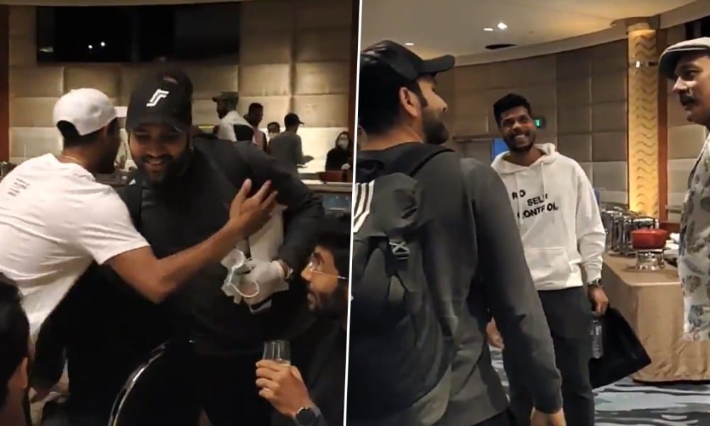 જુવો વિડિયો: સ્ટાર ઓપનર રોહિત શર્મા મેલબોર્નમાં ટીમ ઈન્ડિયા સાથે જોડાયો