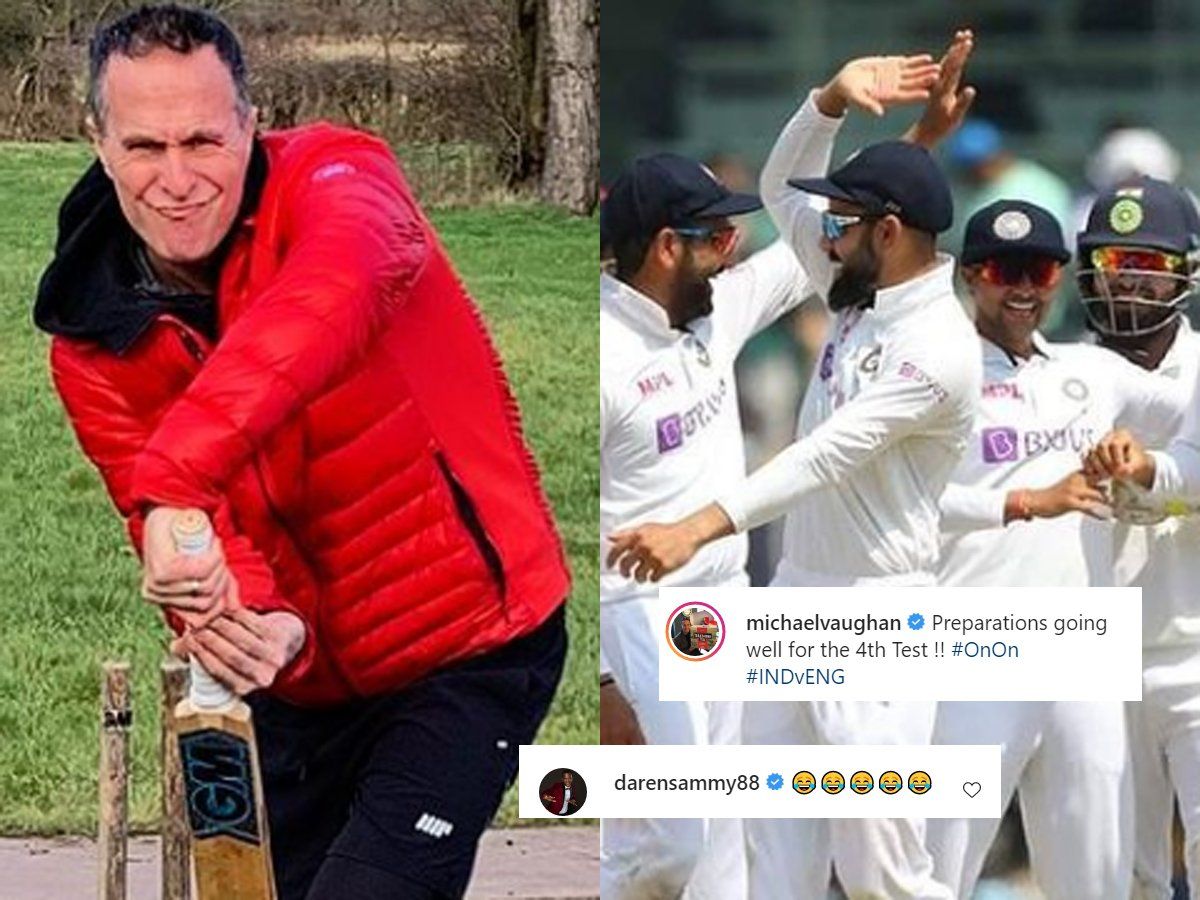 ઇંગ્લેન્ડના પૂર્વ કેપ્ટન માઇકલ વોને મોટેરા પીચની આવી રીતે મજાક ઉડાવી