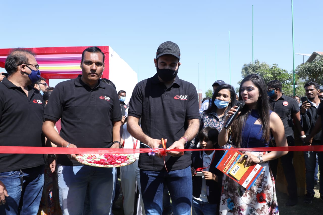 ઇરફાન પઠાણે મહેસાણામાં ક્રિકેટ એકેડમી ઓફ પઠાન્સ (કેપ)નું ઉદ્ઘાટન કર્યું