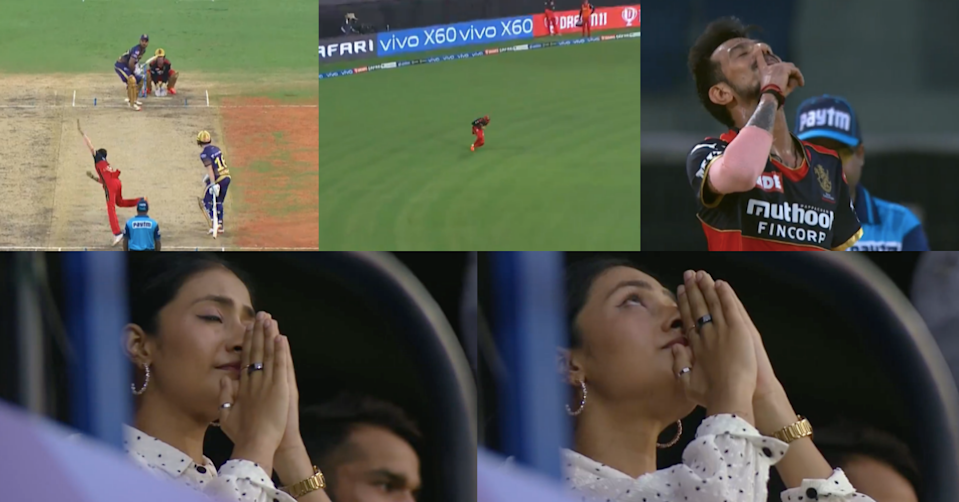 આરસીબીની મેચ વચ્ચે ચહલની પત્ની આ કારણે ભાવનાશીલ થઈ