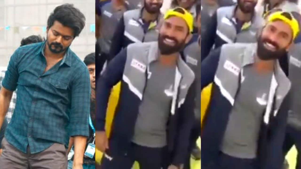 સૈયદ મુસ્તાક અલી ટ્રોફી: તામિલનાડુના કેપ્ટન દિનેશ કાર્તિકે વિજય બાદ ડાન્સ કર્યો