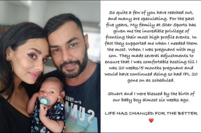 આ કારણે આઈપીએલની પ્રખ્યાત એન્કર મયંતી લેન્જર આઇપીએલમાં ના જોડાઇ