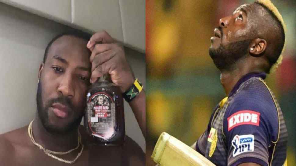 આ છે આંદ્રે રસેલનો દુખનો સાથી, ગમ ભુલાડવા પીવે છે આખી દારૂની બોટલ