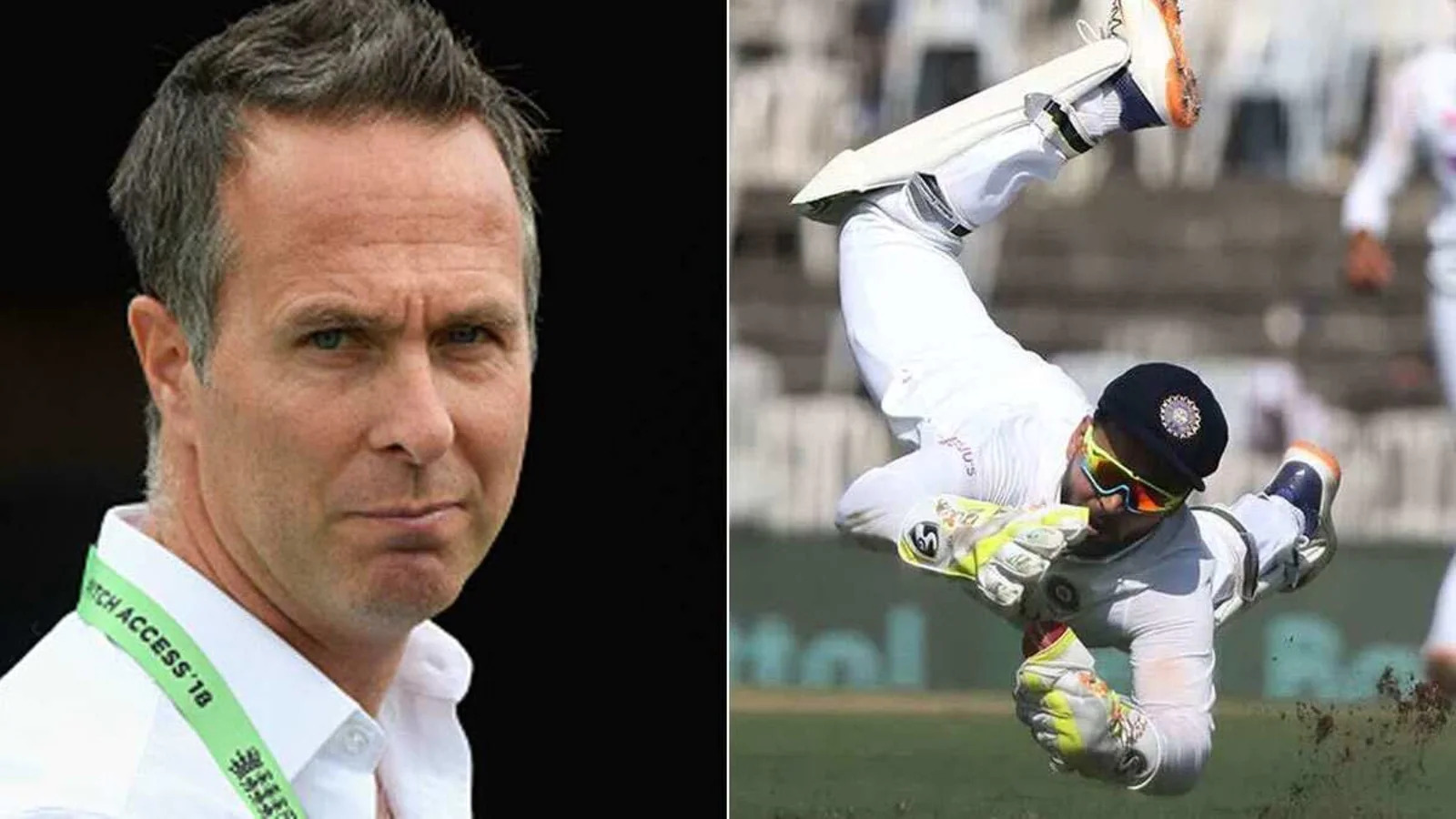 રીષભ પંત કોરોના પોઝિટિવ આવ્યા બાદ માઇકલ વોને આ પ્રશ્નો ઉભા કર્યા