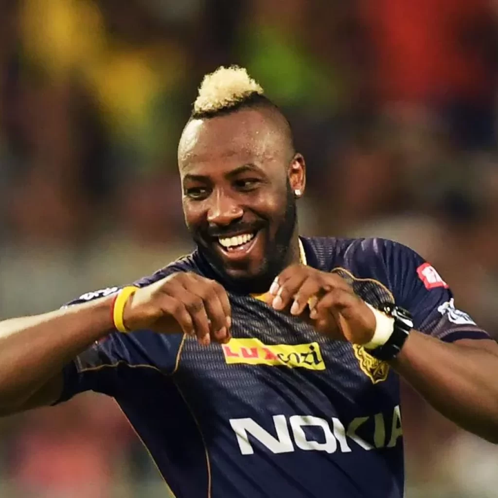 Andre Russell on KKR